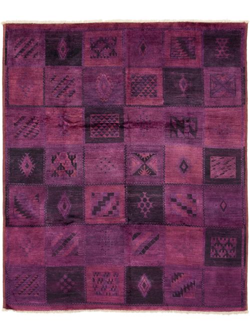 Indian Vibrance 8'1" x 9'7" Hand-knotted Wool Rug 