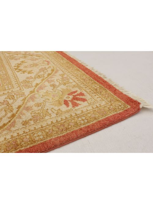 Indian Chobi Twisted 8'2" x 9'10" Hand-knotted Wool Rug 