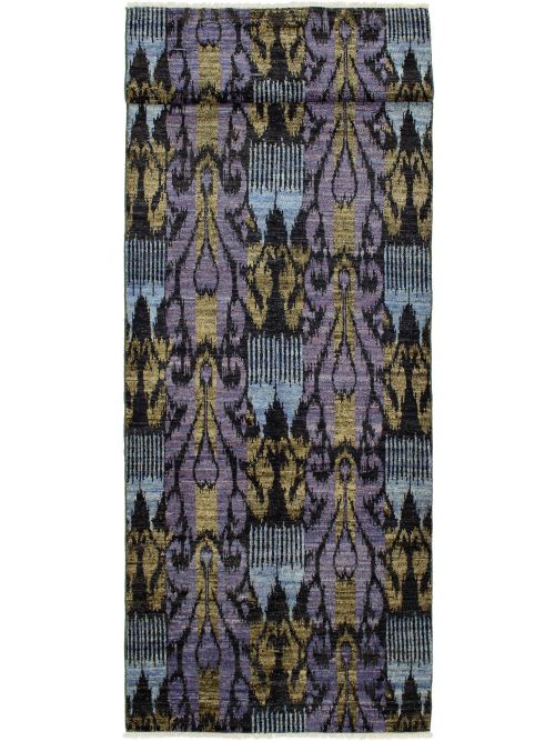 Indian Shalimar 4'0" x 16'3" Hand-knotted Wool Rug 