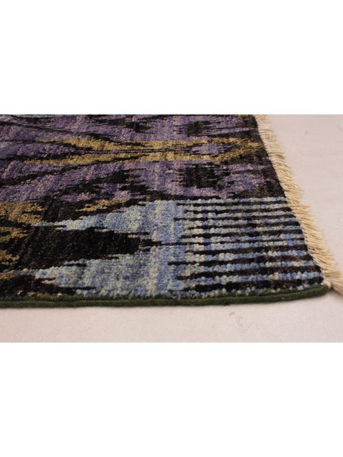 Indian Shalimar 4'0" x 16'3" Hand-knotted Wool Rug 