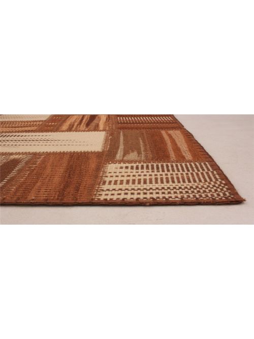 Turkish Anatolia Patch 5'9" x 7'10" Flat-Weave Wool Kilim 
