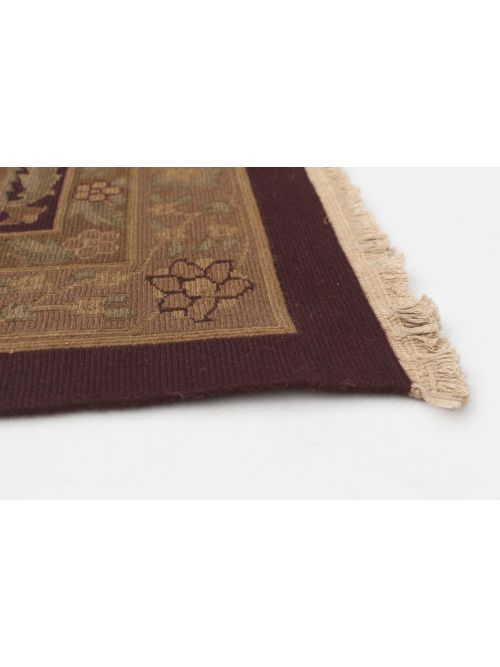 Chinese Dynasty 11'6" x 17'6" Flat-Weave Wool Tapestry Kilim 