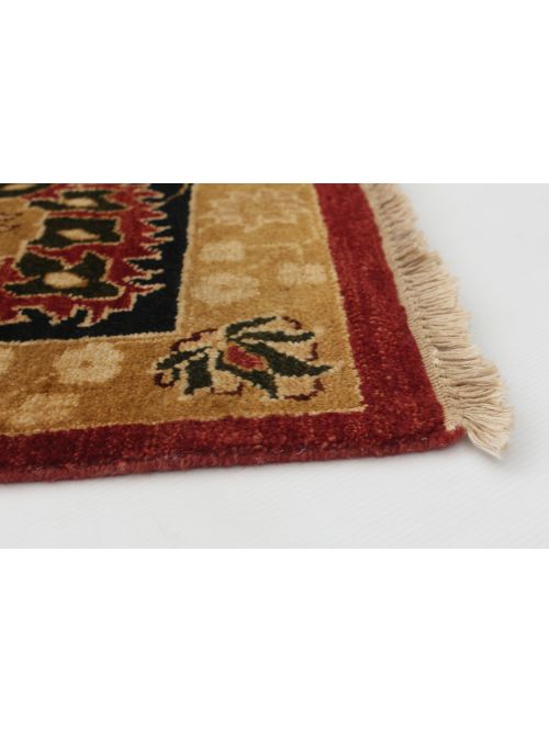 Indian Chobi Twisted 9'8" x 13'0" Hand-knotted Wool Rug 