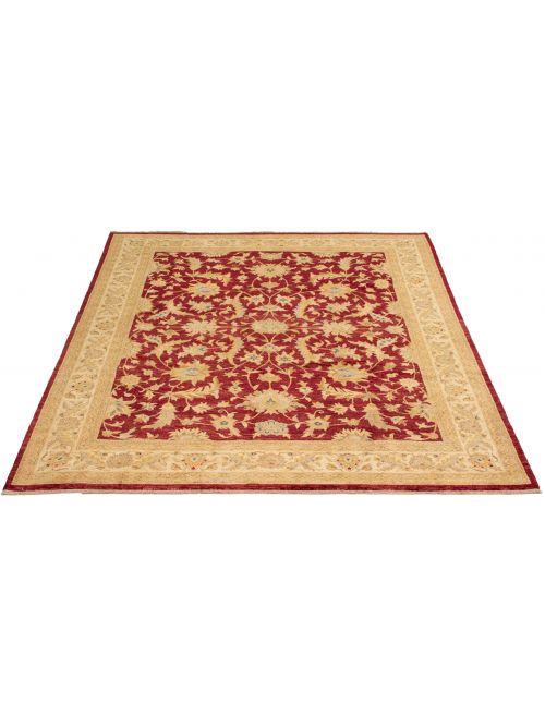 Indian Chobi Twisted 9'2" x 12'4" Hand-knotted Wool Rug 
