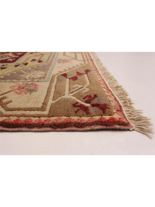 Turkish Authentic Oushak 4'1" x 6'10" Hand-knotted Wool Rug 