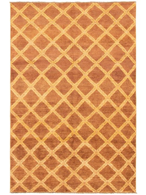 Afghan Finest Ziegler Chobi 6'6" x 9'10" Hand-knotted Wool Rug 