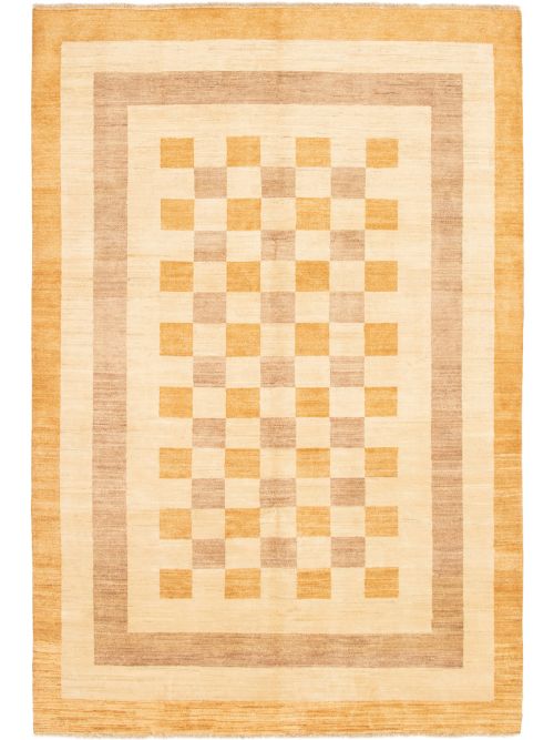 Afghan Finest Ziegler Chobi 6'7" x 9'8" Hand-knotted Wool Rug 