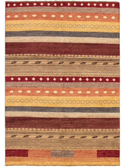 Afghan Finest Ziegler Chobi 6'9" x 9'8" Hand-knotted Wool Rug 
