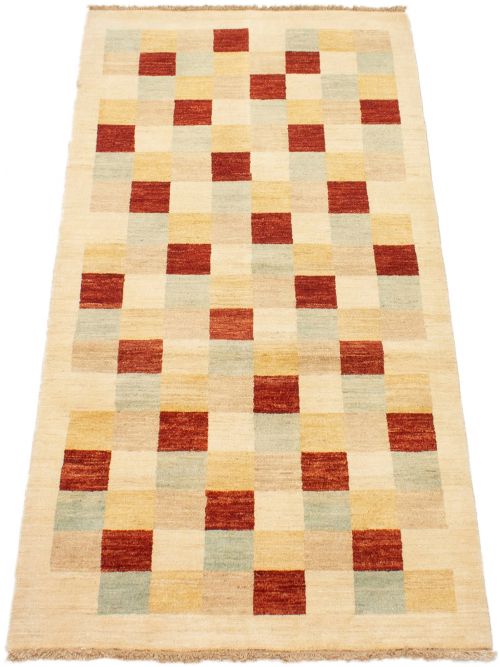 Afghan Finest Ziegler Chobi 3'3" x 6'6" Hand-knotted Wool Rug 
