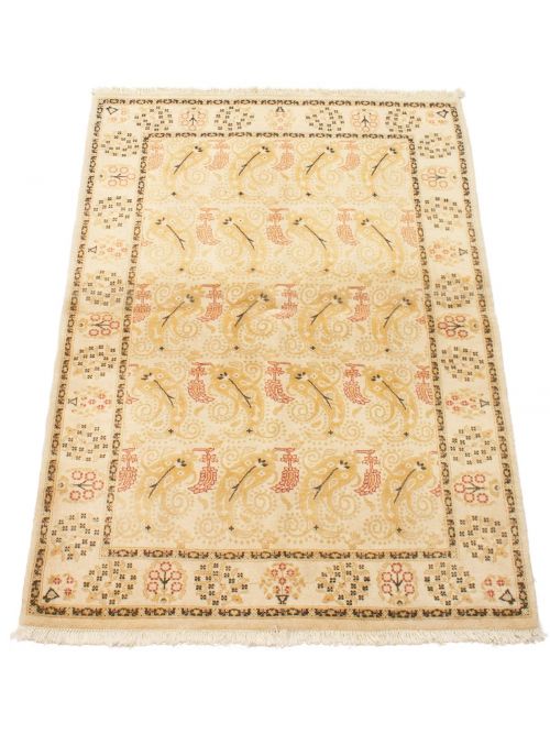 Pakistani Pako Persian 18 Of 20 4'2" x 5'10" Hand-knotted Wool Rug 