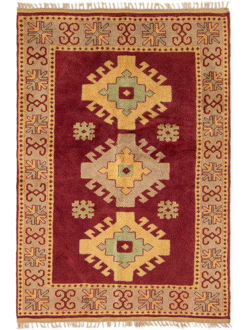 Turkish Melis 4'9" x 7'1" Hand-knotted Wool Rug 