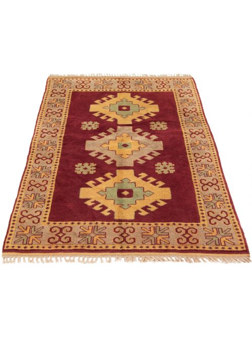 Turkish Melis 4'9" x 7'1" Hand-knotted Wool Rug 