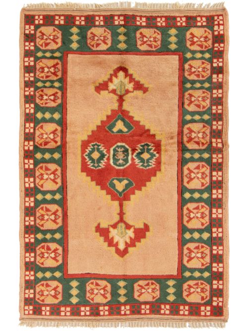 Turkish Melis 4'9" x 7'1" Hand-knotted Wool Rug 