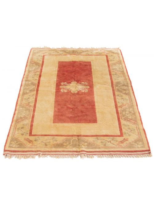 Turkish Melis 5'2" x 7'5" Hand-knotted Wool Rug 