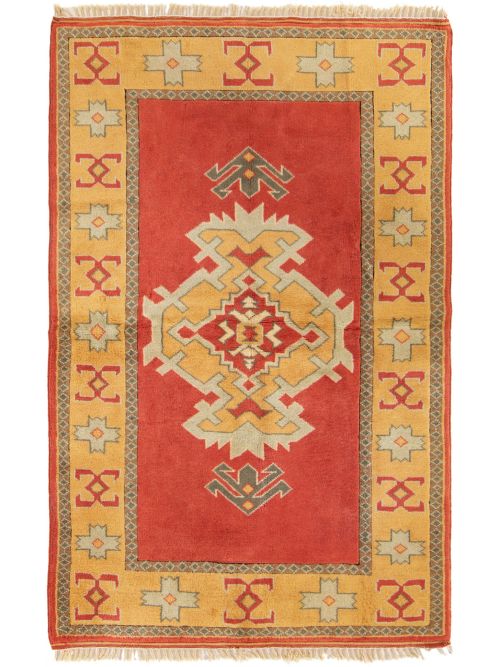 Turkish Melis 5'9" x 7'6" Hand-knotted Wool Rug 