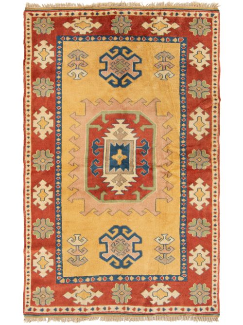 Turkish Melis 5'3" x 8'6" Hand-knotted Wool Rug 