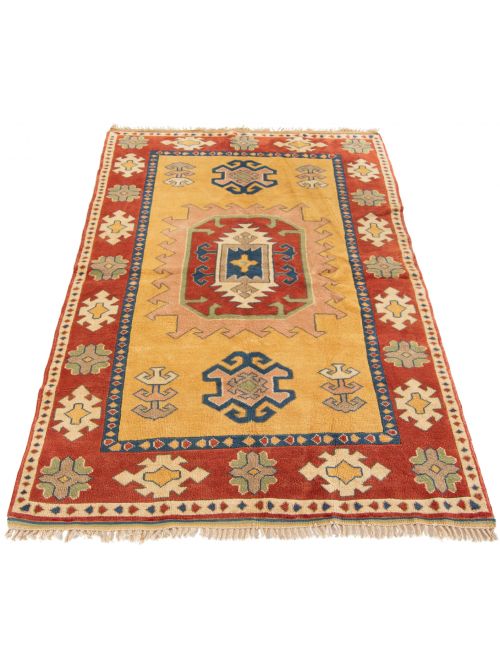 Turkish Melis 5'3" x 8'6" Hand-knotted Wool Rug 