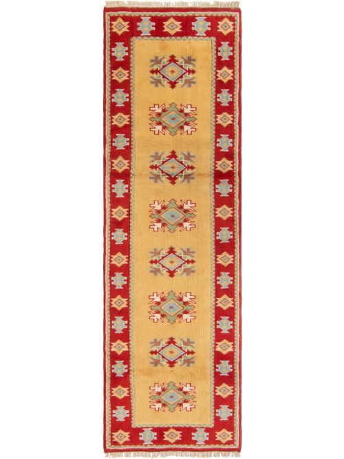 Turkish Melis 2'11" x 9'7" Hand-knotted Wool Rug 