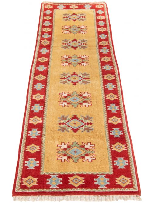 Turkish Melis 2'11" x 9'7" Hand-knotted Wool Rug 