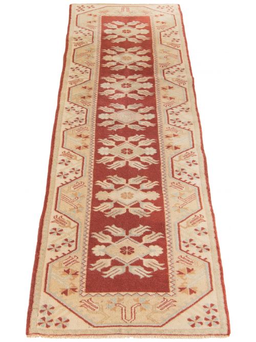 Turkish Melis 2'9" x 9'5" Hand-knotted Wool Rug 