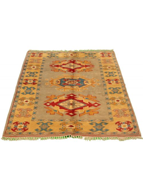Turkish Melis 5'4" x 7'7" Hand-knotted Wool Rug 