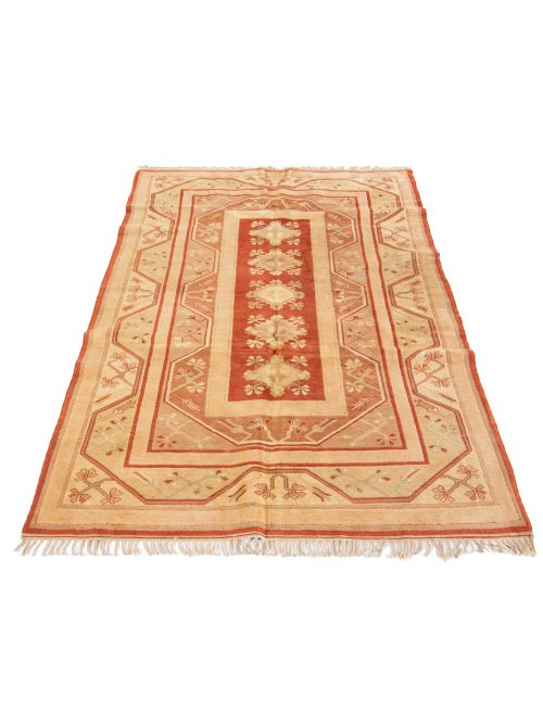 Turkish Melis 4'4" x 9'10" Hand-knotted Wool Rug 