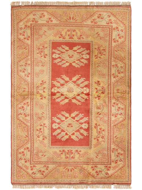 Turkish Melis 5'2" x 7'10" Hand-knotted Wool Rug 