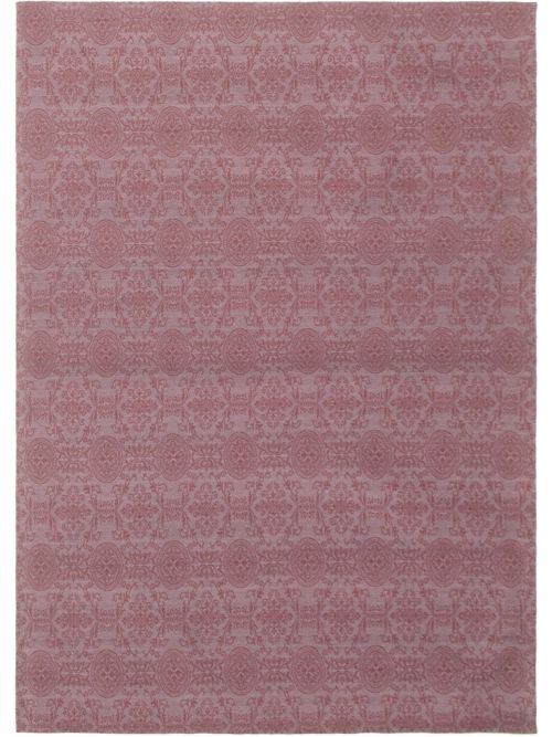 Indian Collage 4'9" x 6'9" Handmade Chenille Rug 
