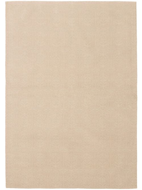 Indian Collage 5'4" x 7'7" Handmade Chenille Rug 