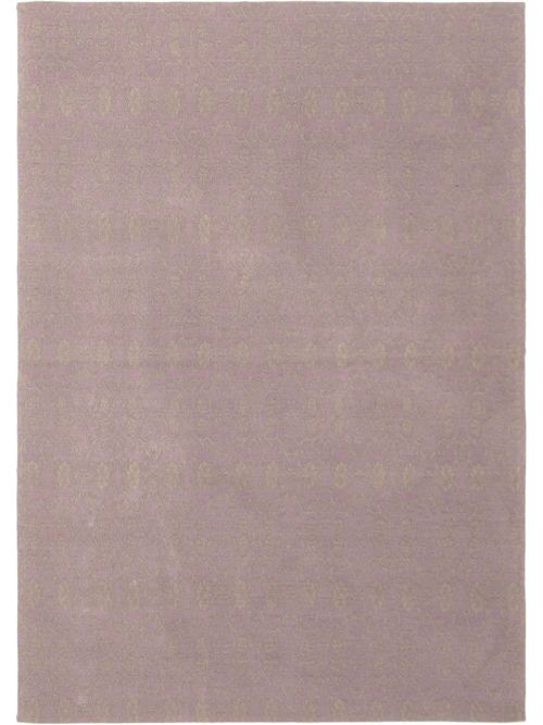 Indian Collage 4'8" x 6'9" Handmade Chenille Rug 