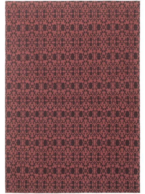 Indian Collage 4'8" x 6'9" Handmade Chenille Rug 