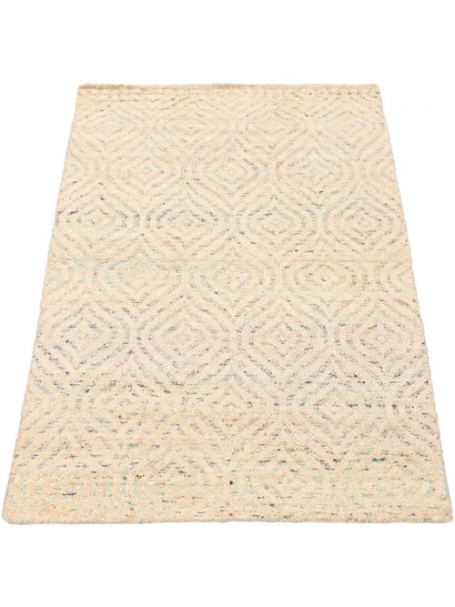 Indian Sari Silk 5'0" x 7'9" Hand-knotted Silk Rug 
