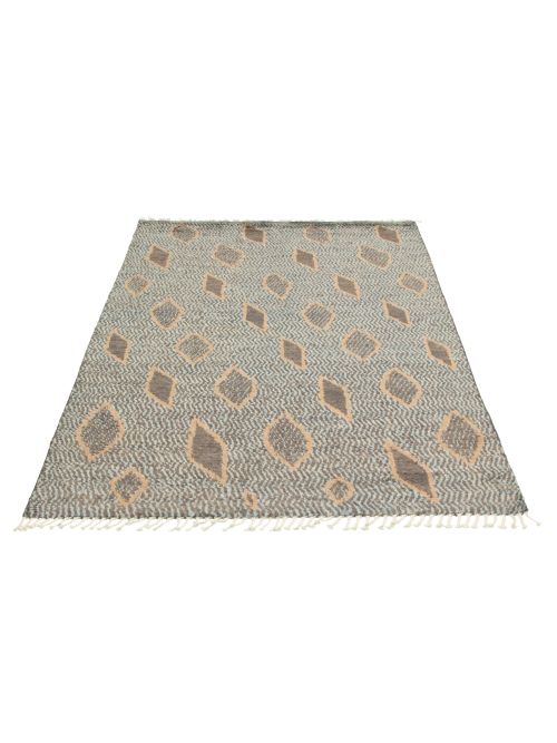 Pakistani Marrakech 6'1" x 9'1" Hand-knotted Wool Rug 
