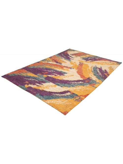 Pakistani Abstract Lahore Legacy 8'5" x 11'9" Hand-knotted Wool Rug 