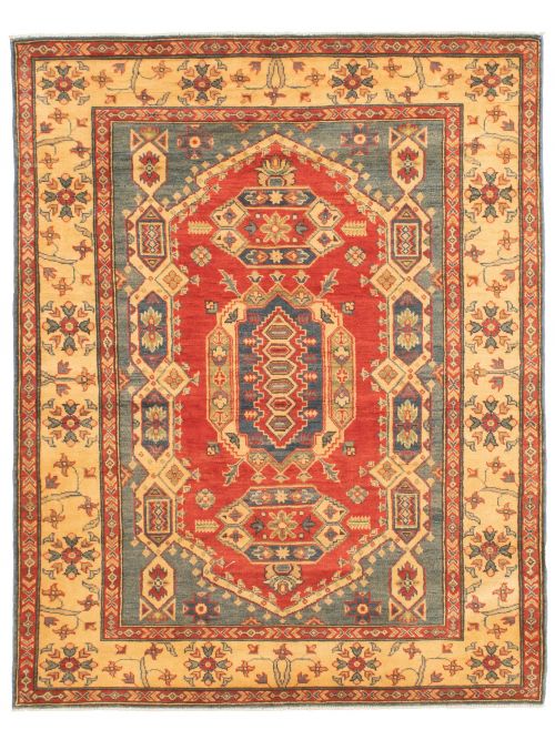 Afghan Finest Ghazni 5'1" x 6'8" Hand-knotted Wool Rug 