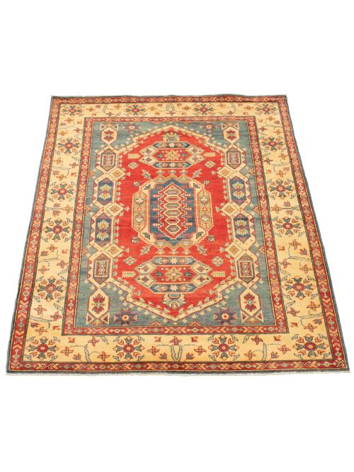 Afghan Finest Ghazni 5'1" x 6'8" Hand-knotted Wool Rug 