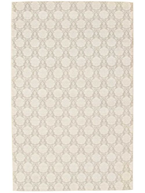 Indian Collage 5'0" x 7'7" Handmade Chenille Rug 