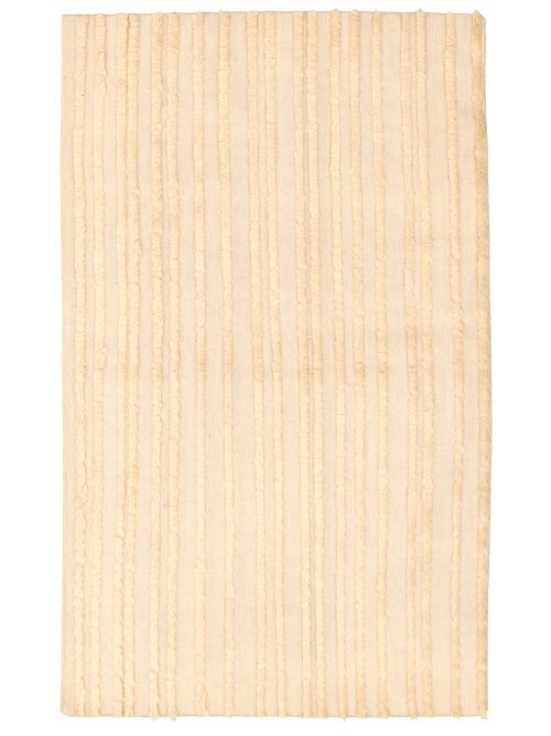 Indian Cambridge 4'10" x 8'0" Flat-Weave Wool Kilim 