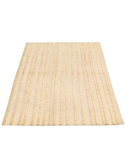 Indian Cambridge 4'10" x 8'0" Flat-Weave Wool Kilim 