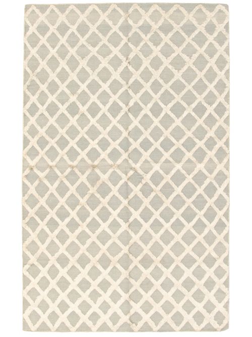 Indian Cambridge 5'0" x 8'0" Flat-Weave NA Kilim 