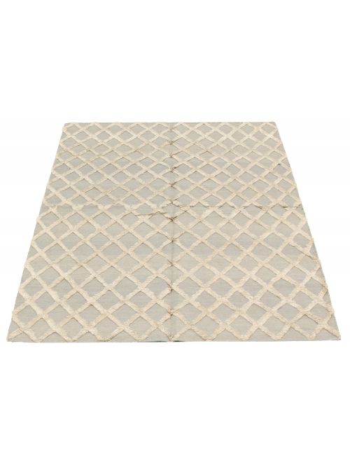 Indian Cambridge 5'0" x 7'9" Flat-Weave NA Kilim 