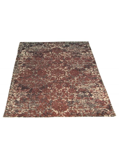 Turkish Color Transition 4'11" x 7'9" Flat-Weave Cotton Kilim 