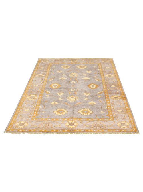 Tapis jules oushak 6'11" x 9'11" en soie de bambou