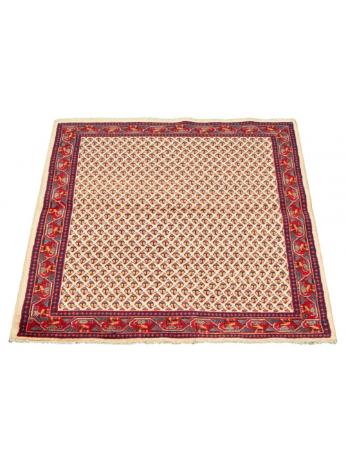 Indian Royal Sarough 3'5" x 5'0" Hand-knotted Wool Rug 