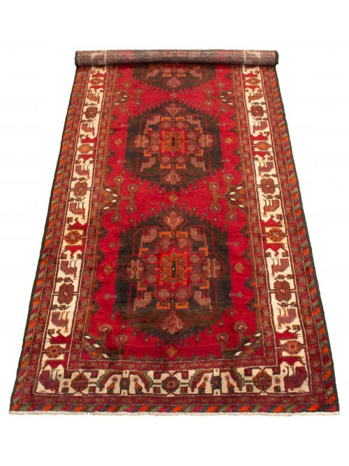 Persian Style 5'1" x 11'6" Hand-knotted Wool Rug 