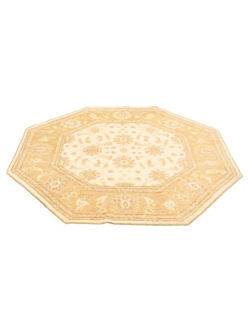 Pakistani Peshawar Oushak 8'2" x 8'2" Hand-knotted Wool Rug 