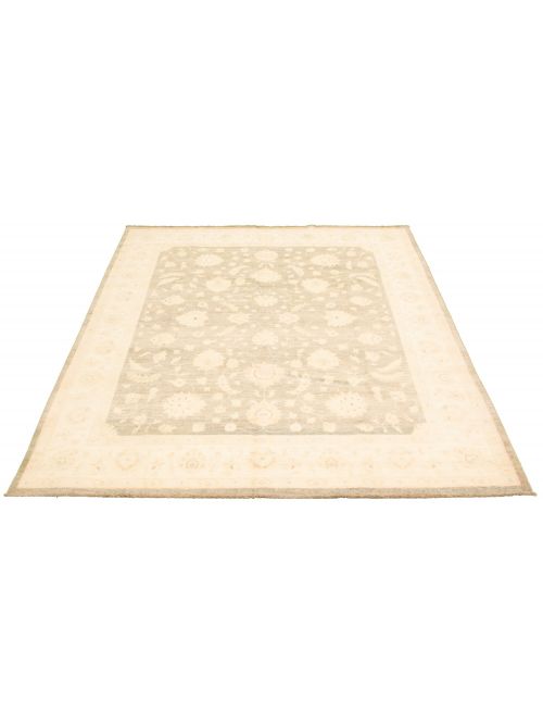 Pakistani Peshawar Oushak 8'4" x 10'4" Hand-knotted Wool Rug 
