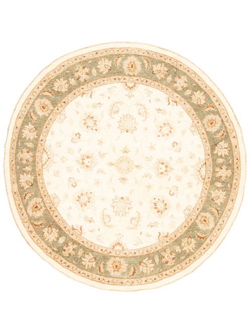 Pakistani Peshawar Oushak 7'1" x 7'1" Hand-knotted Wool Rug 