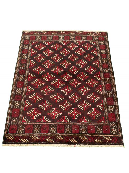 Russia Shiravan Bokhara 4'11" x 7'1" Hand-knotted Wool Rug 