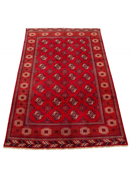Russia Shiravan Bokhara 6'4" x 6'11" Hand-knotted Wool Rug 